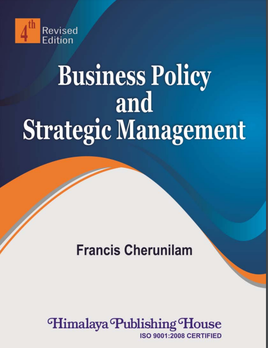Business Policy and Strategic Management