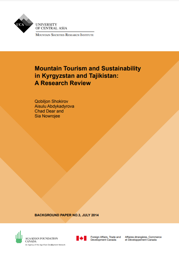 Mountain Tourism and Sustainability  in Kyrgyzstan and Tajikistan:  A Research Review