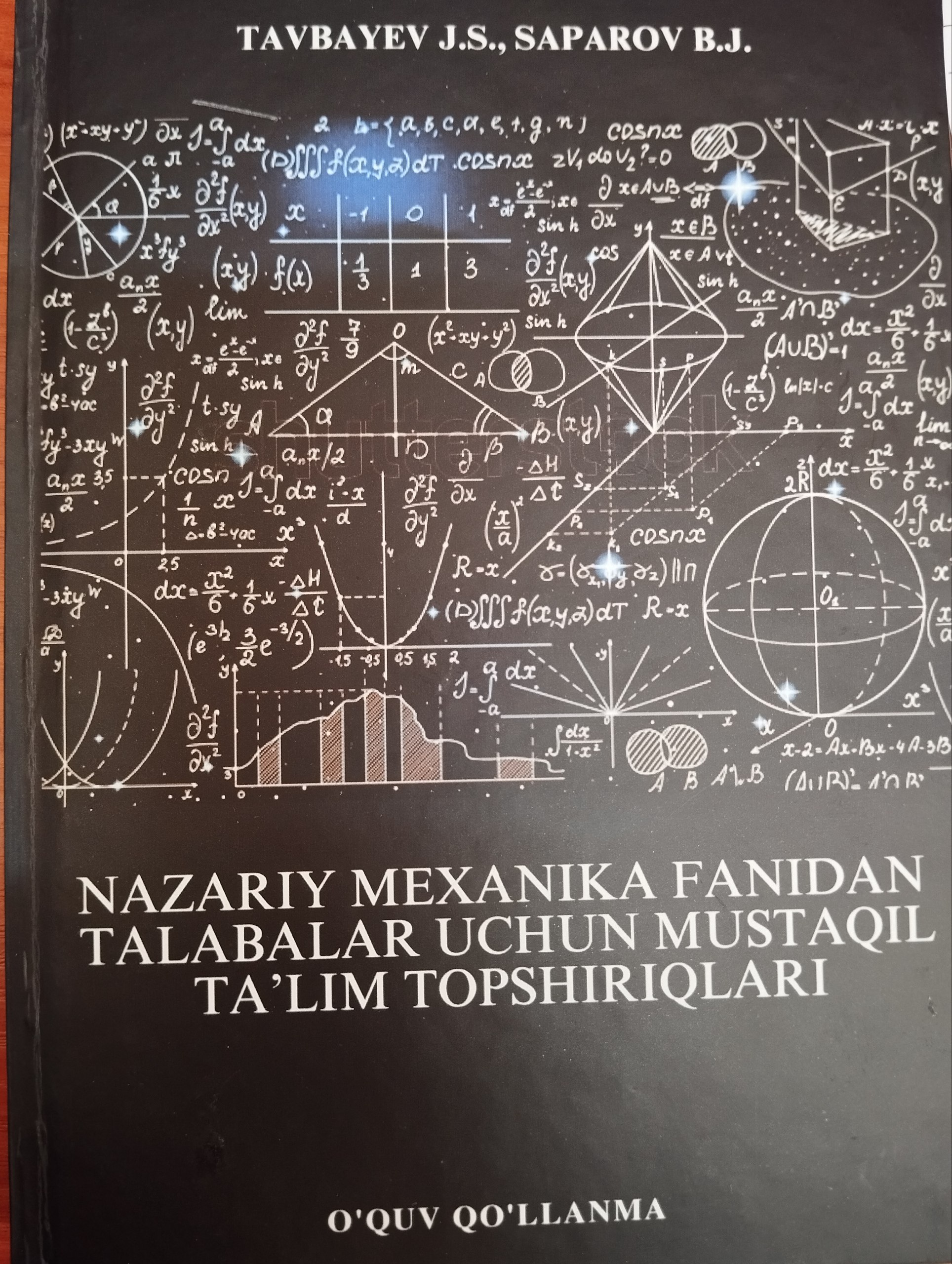 Nazariy Mexanika fanidan talabalar uchun mustaqil ta'lim topshiriqlari