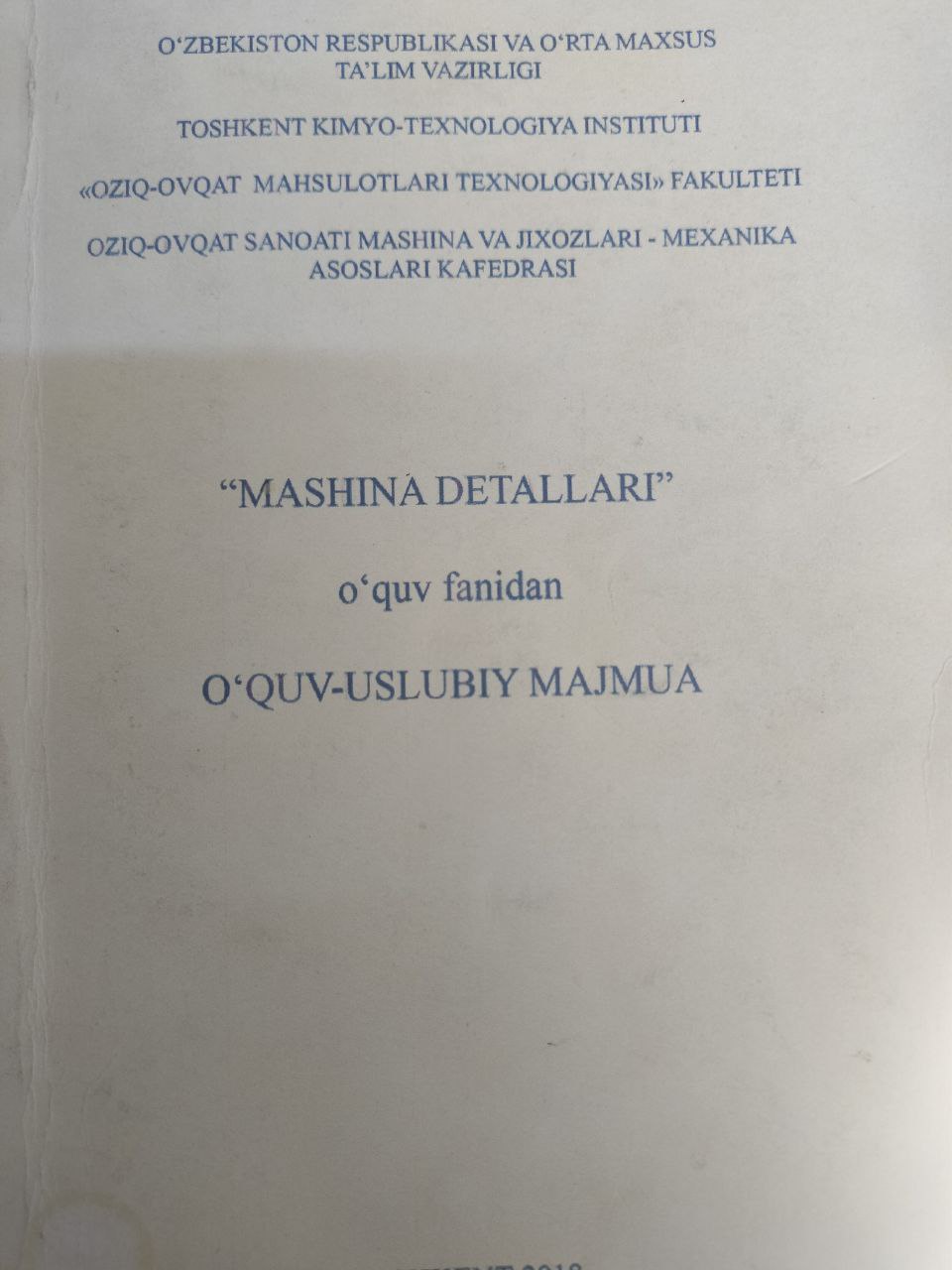 Mashinalar Detallari