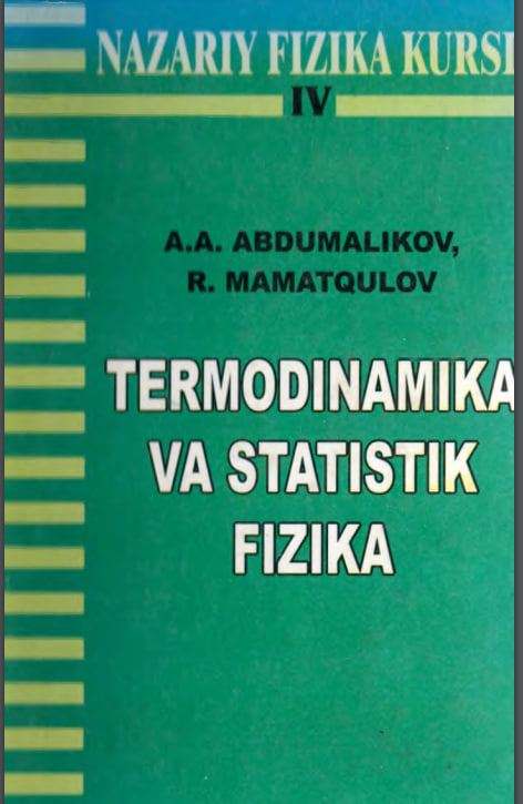 Termodinamika va statistik fizika
