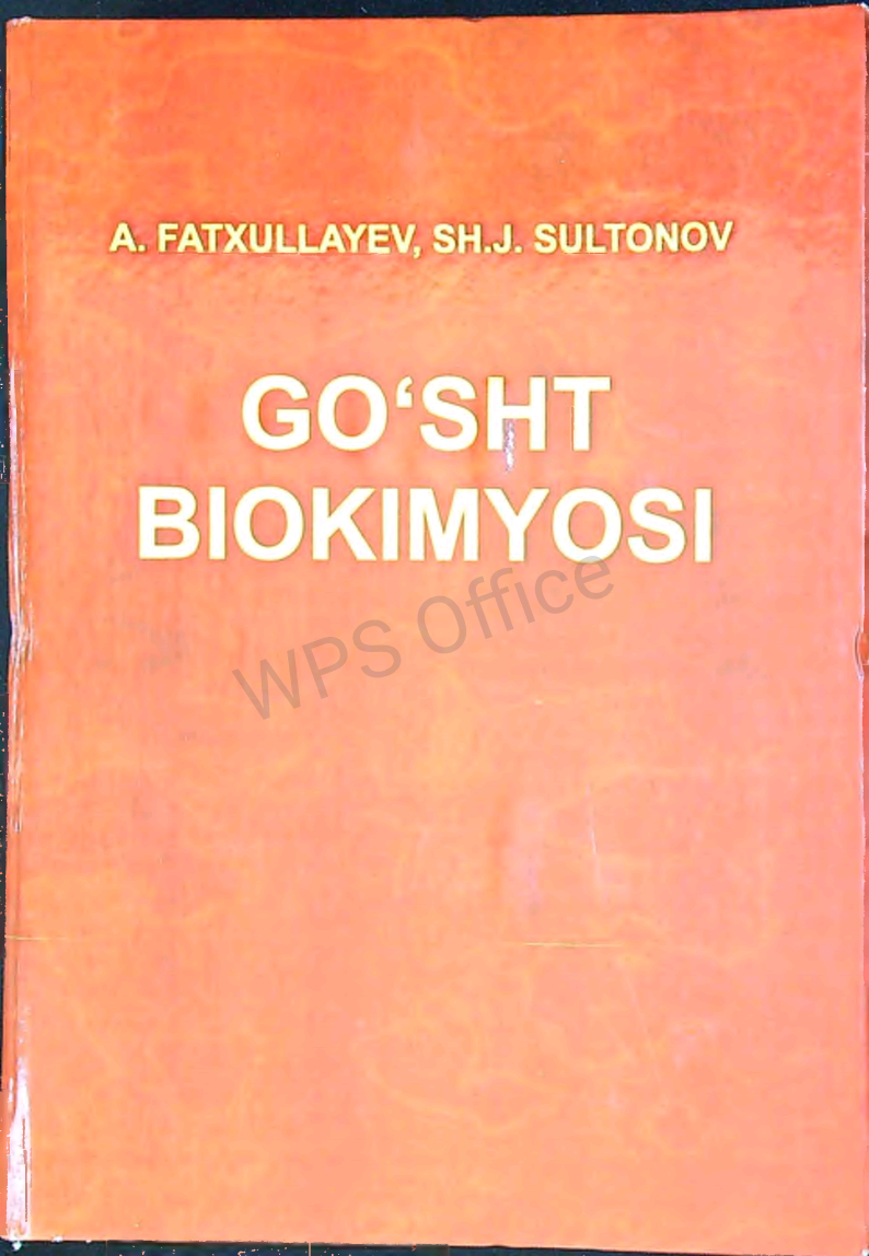 Go'sht biokimyosi