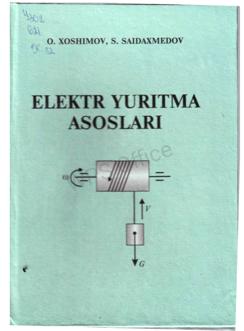 Elektr yuritma asoslari