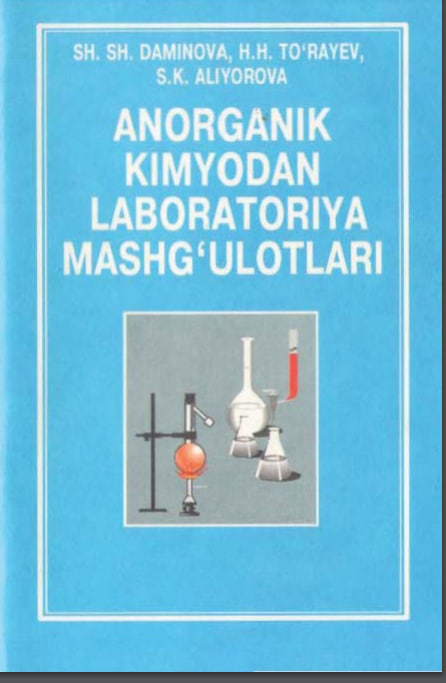 Anorganik kimyodan laboratoriya mashg'uloti