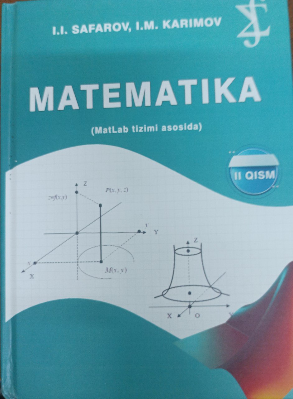 Matematika (Matlab tizimi asosida) II-qism