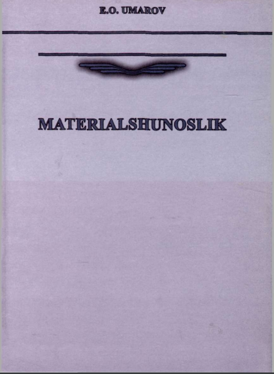 Materialshunoslik
