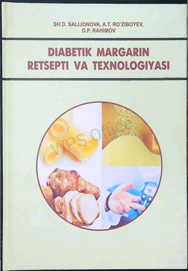 Diabetik margarin retsepti va texnalogiyasi