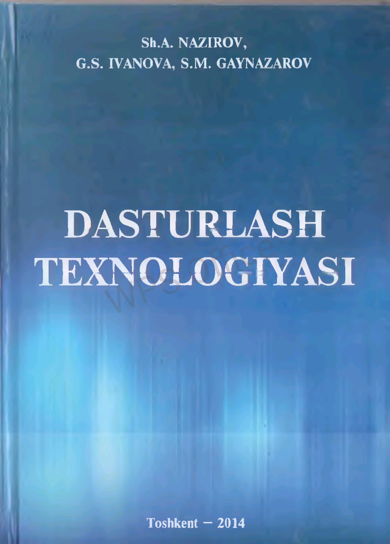 Dasturlash texnologiyasi