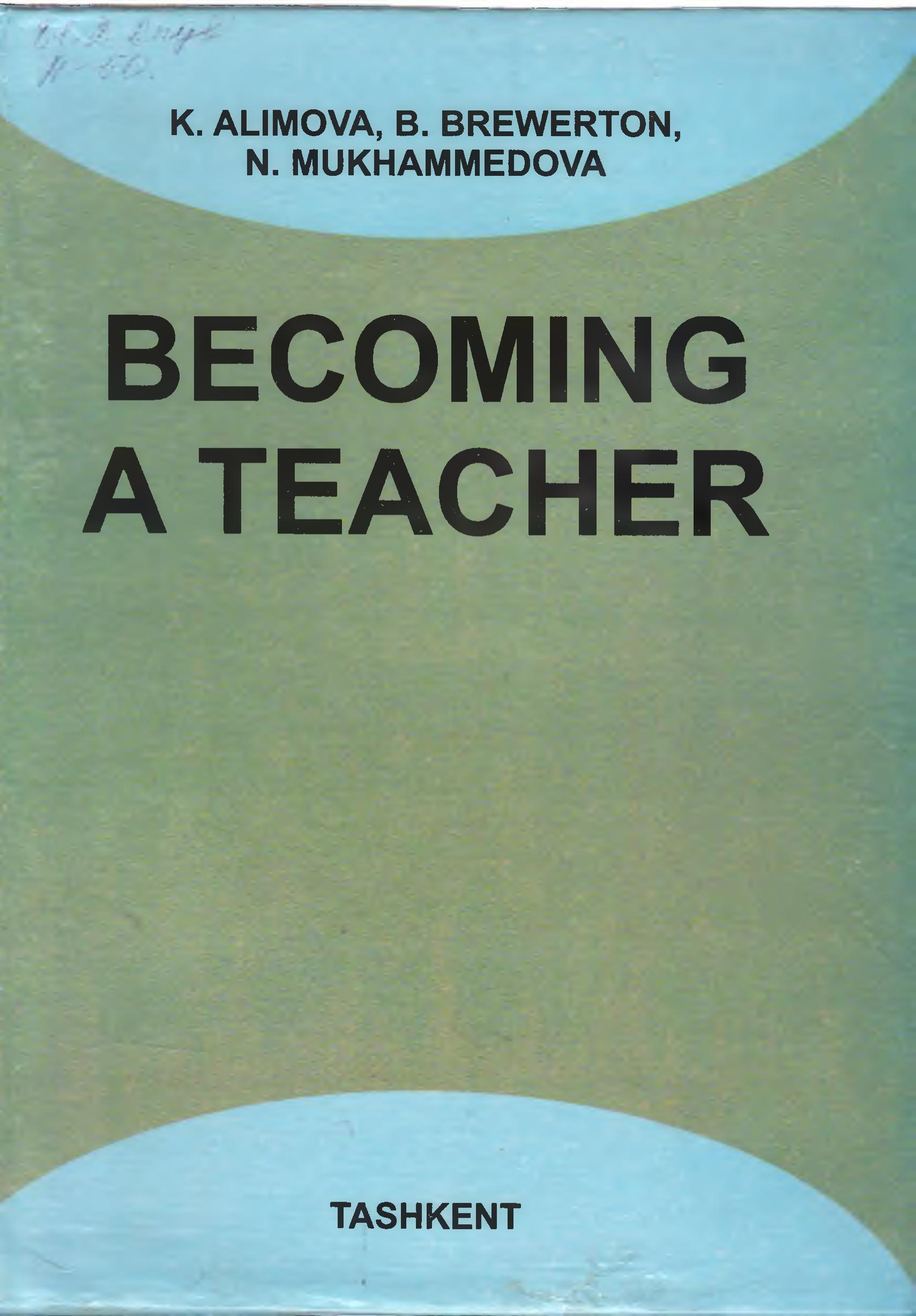 Becoming a teacher