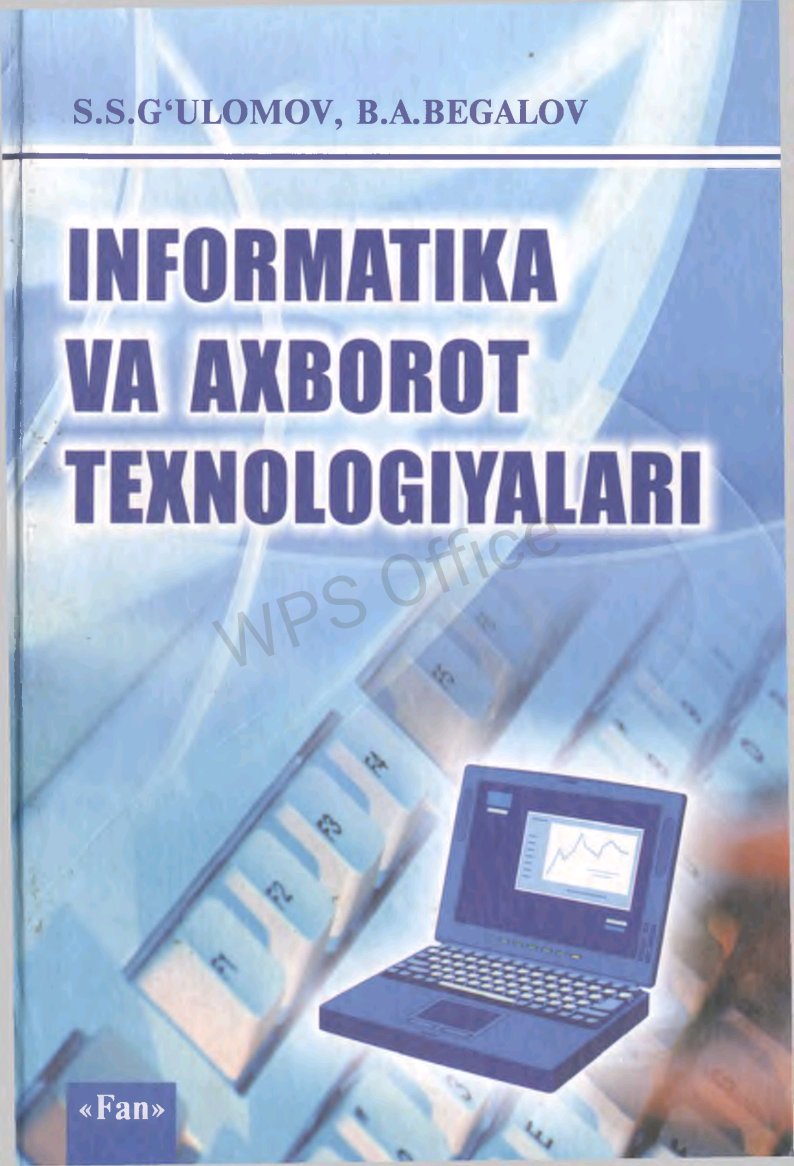 Informatika va axborot texnologiyalari