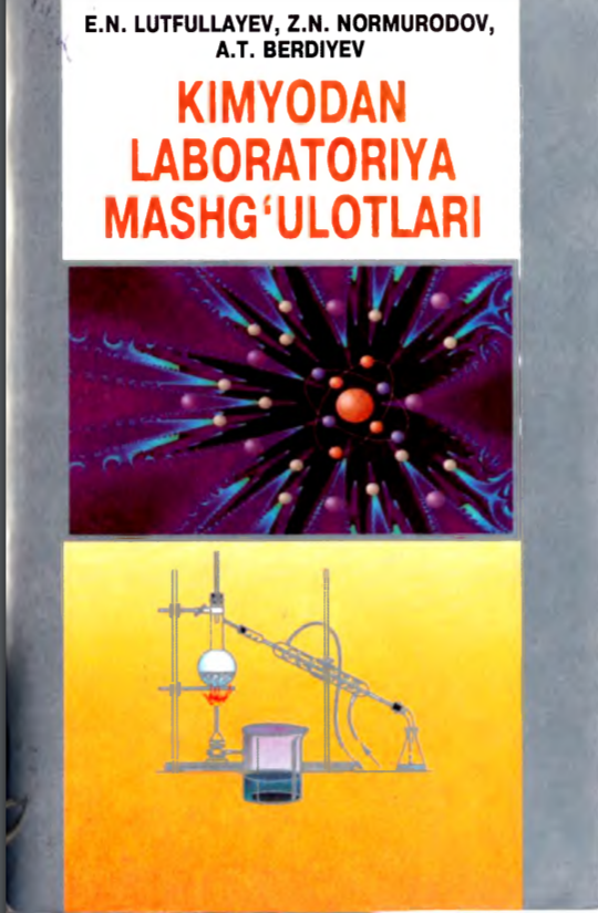 Kimyodan laboratoriya mashg'ulotlari