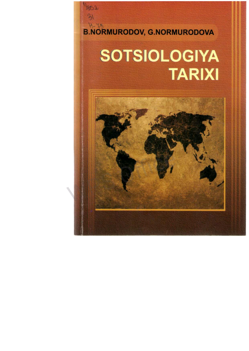 Sotsiologiya tarixi