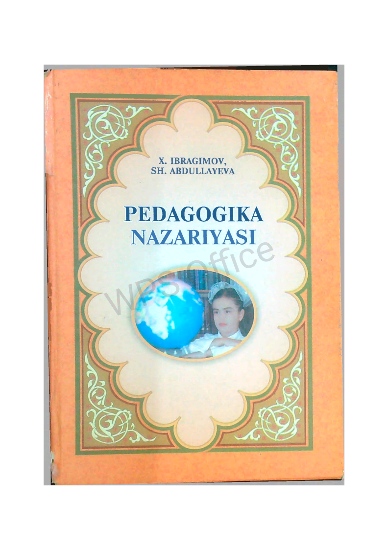 Pedagogika nazariyasi.