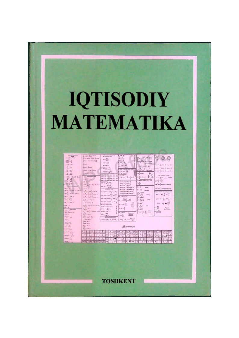 Iqtisodiy matematika