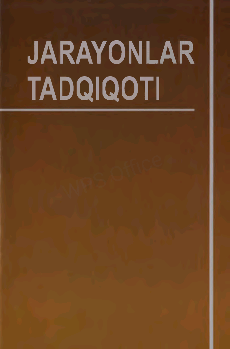 Jarayonlar tadqiqoti