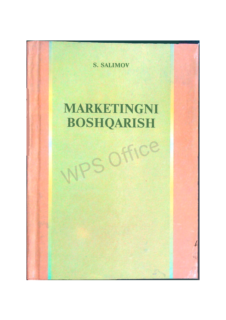 Marketingni boshqarish