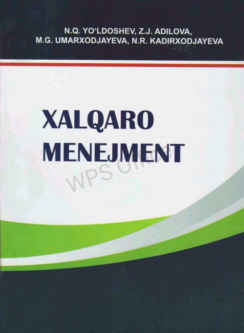 Xalqaro menejment