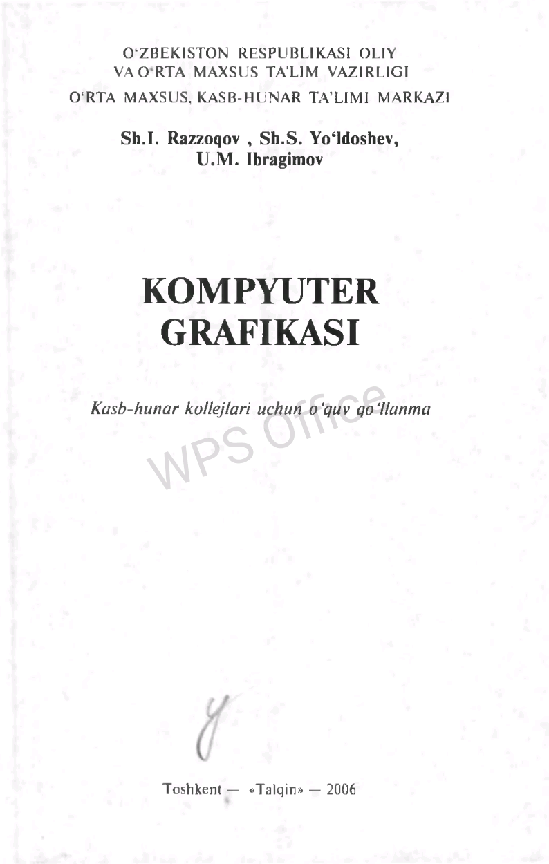Kompyuter grafikasi