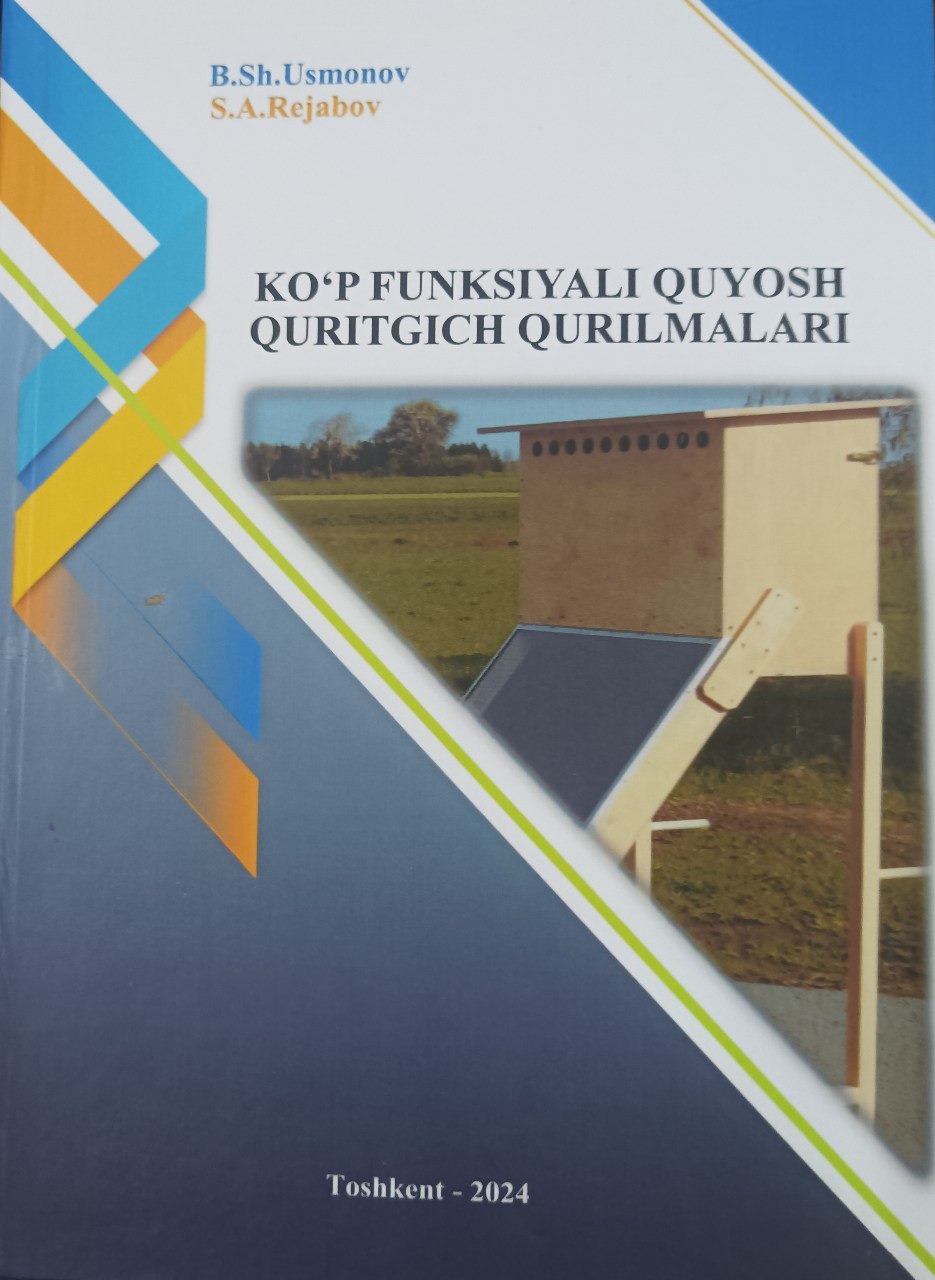 Ko'p funksiyali quyosh quritgich qurilmalari