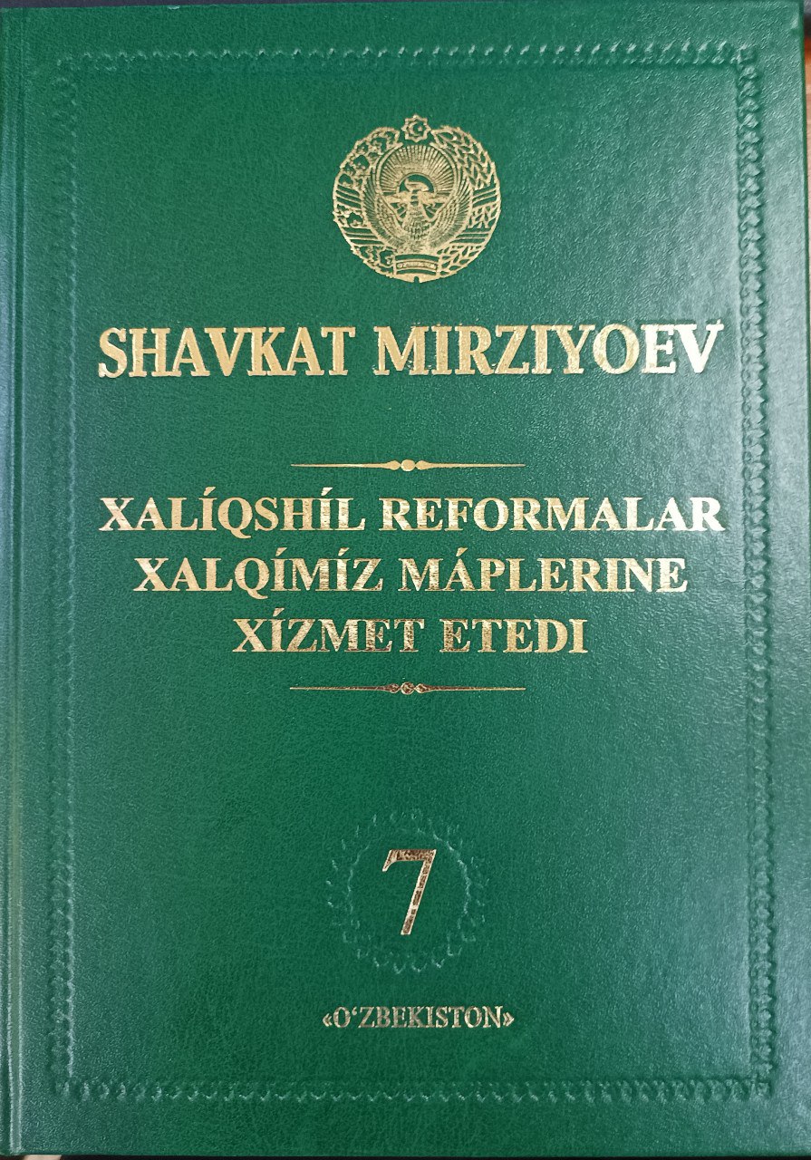 Xaliqshil reformalar xalqimiz maplerine xizmet etedi