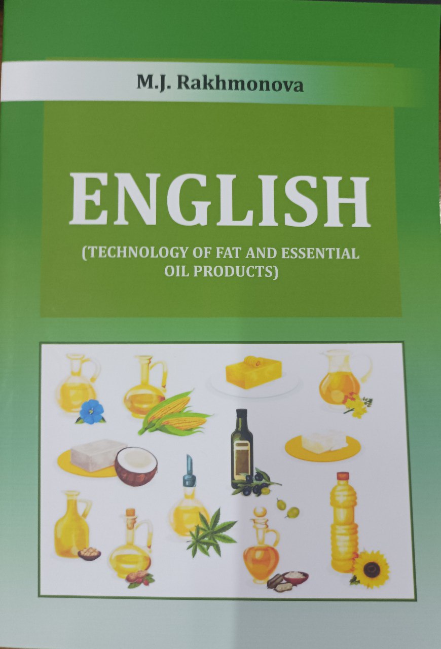 English (Technology of fat and essential oil products)