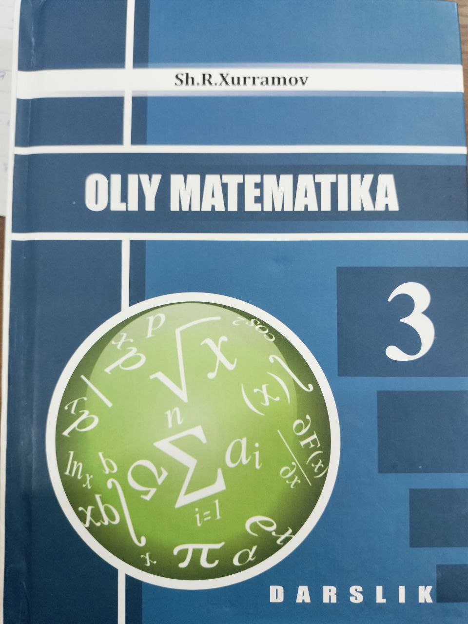 Oliy matematika 3