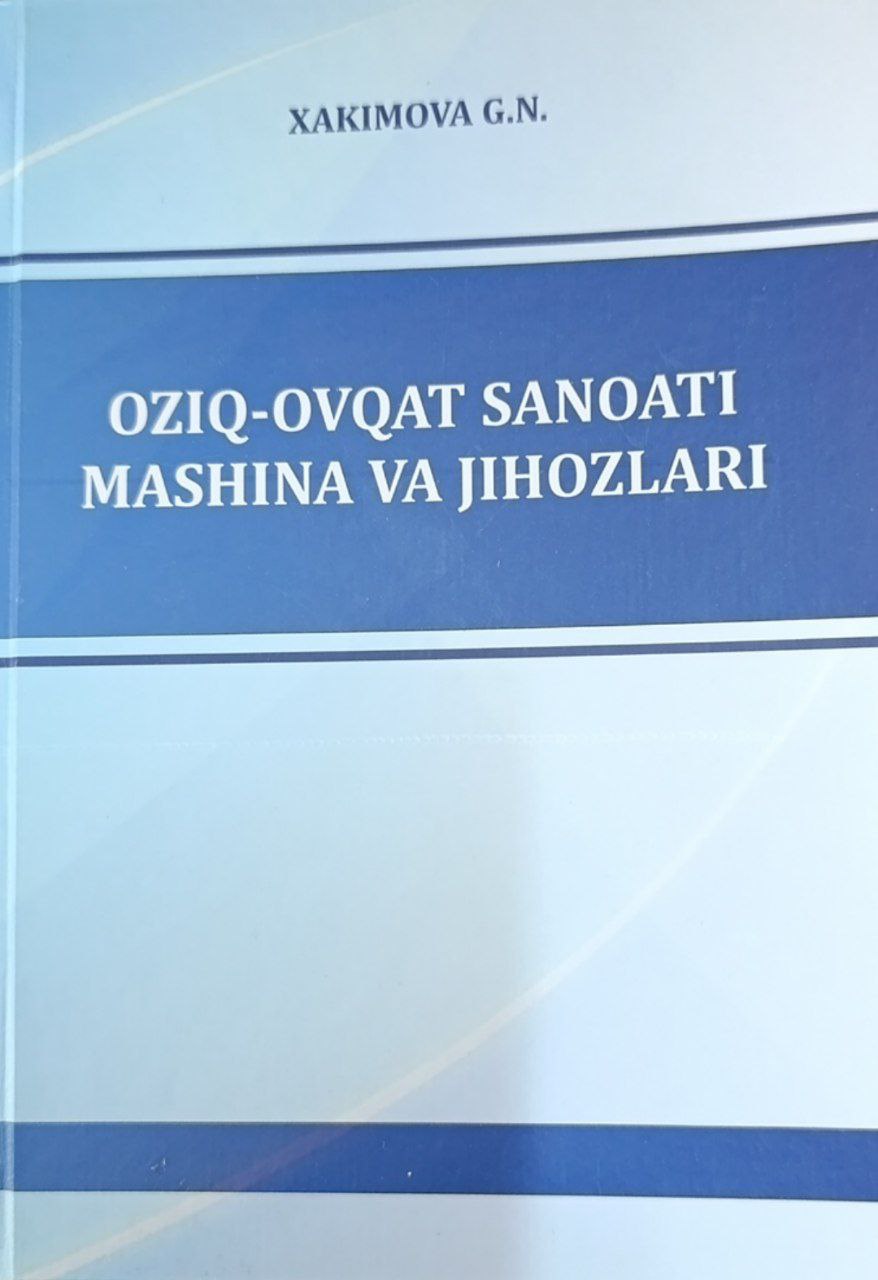 Oziq-ovqat sanoati mashina va jihozlari