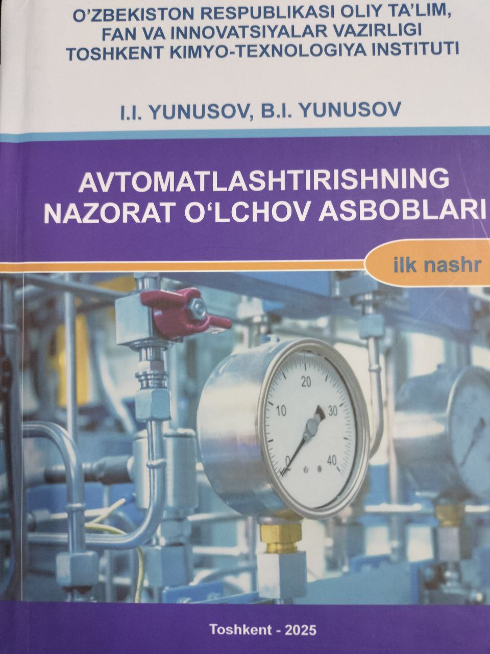 Avtomatlashtirishning nazorat o'lchov asboblar