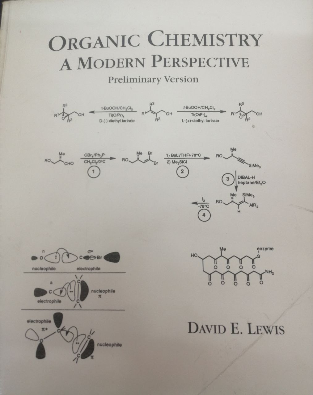 Organic Chemistry: A Preliminary first edition.----Organik kimyo: Dastlabki birinchi nashr