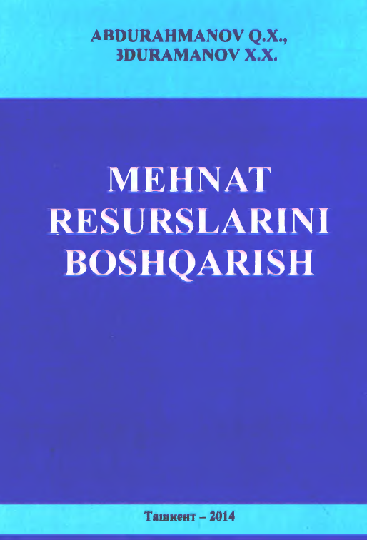 Mehnat resurslarini boshqarish