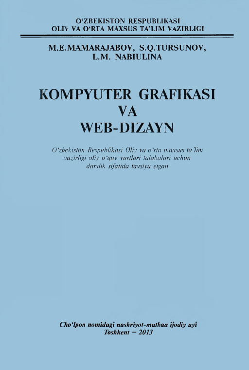 Kompyuter grafikasi va web-dizayn