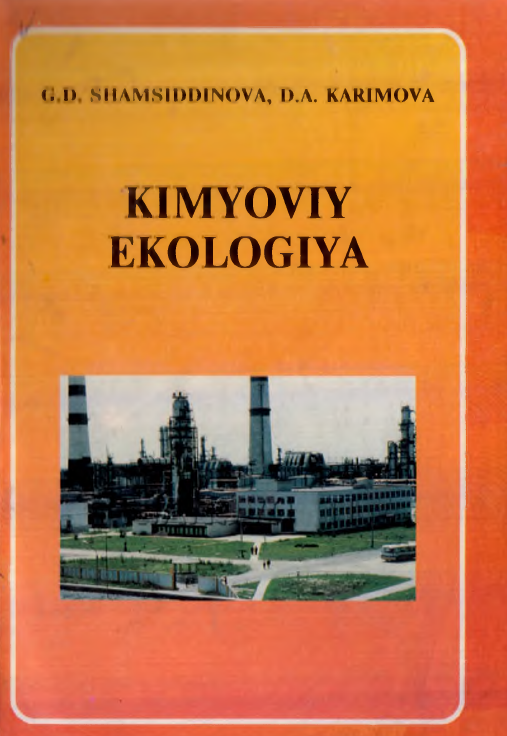 Kimyoviy Ekologiya
