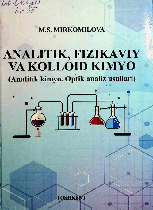 Analitik, fizikaviy va kolloid kimyo