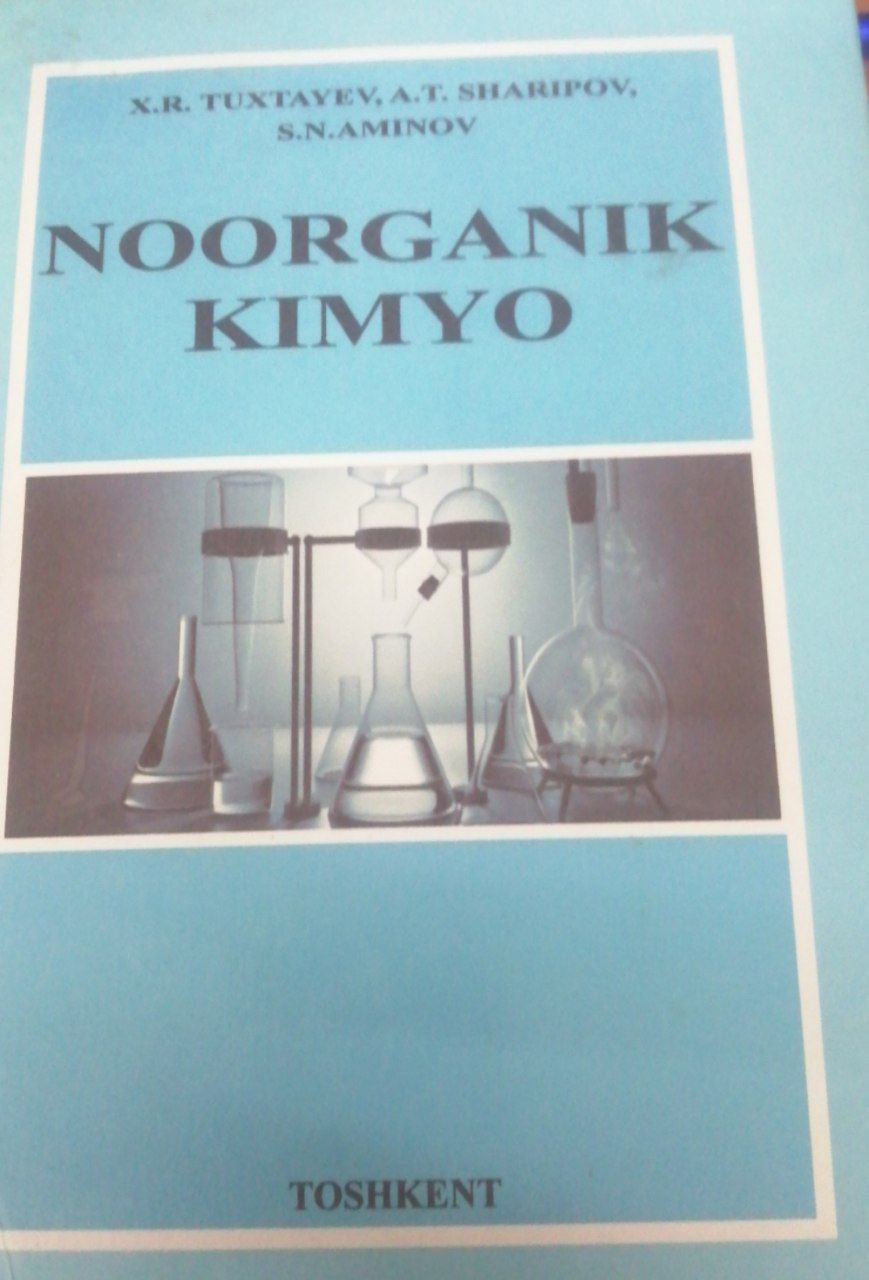 Noorganik kimyo.