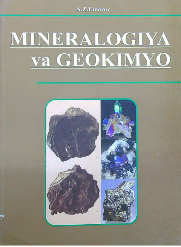 Mineralogiya va geokimyo