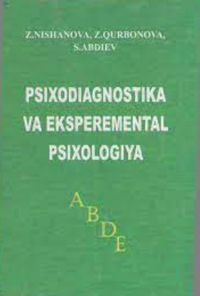 Psixodiagnostika va eksperemental psixologiya.