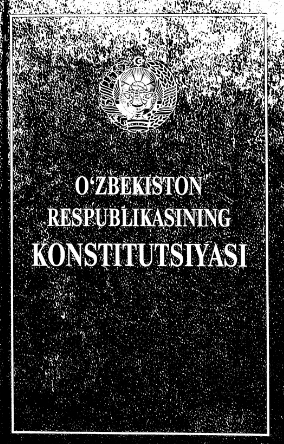 O'zbekiston Respublikasi konstitutsiyasi