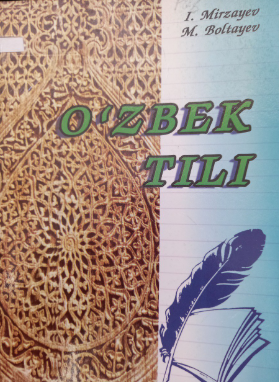 O'zbek tili.