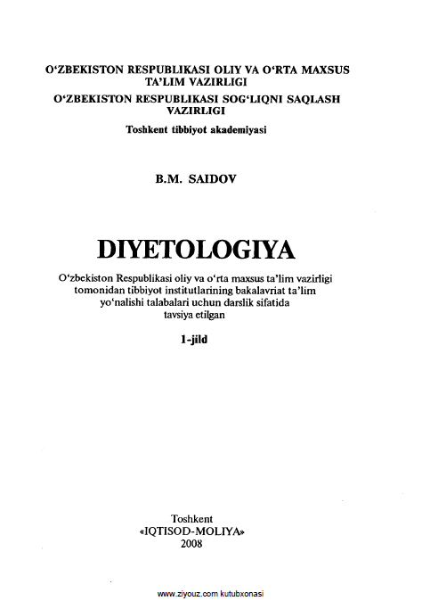 Diyetologiya