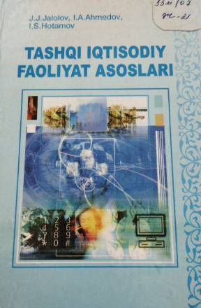 Tashqi iqtisodiy faoliyat asoslari