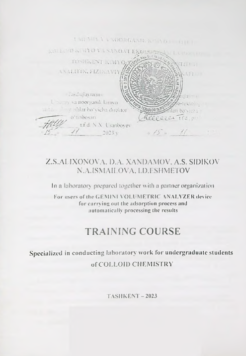 Training course