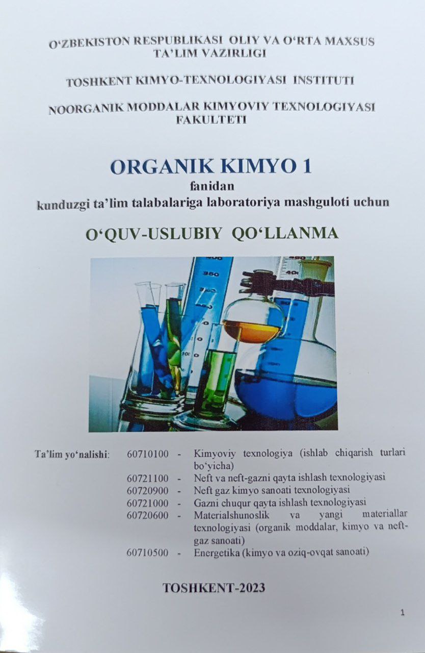 Organik kimyo 1