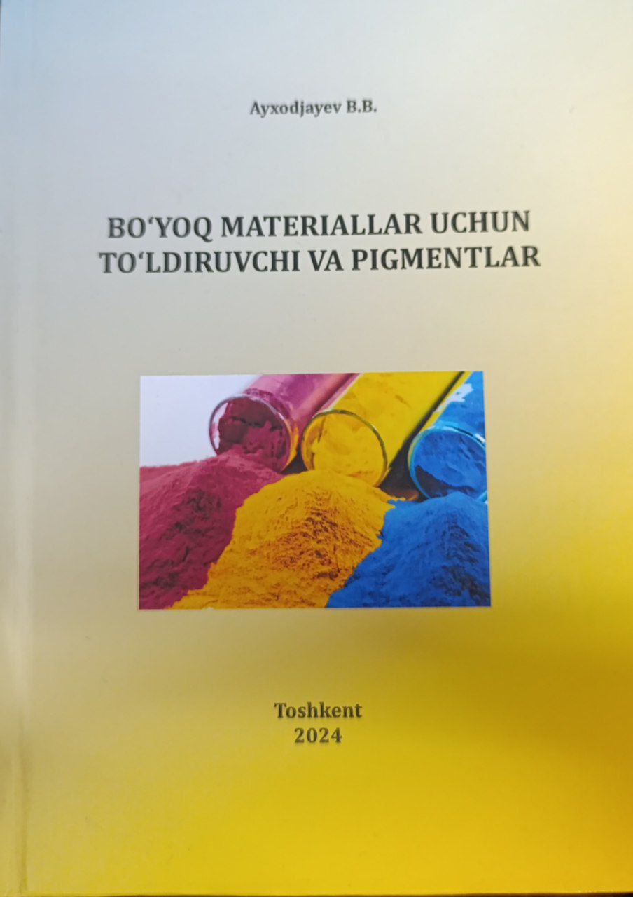 Bo'yoq materiallar uchun to'ldiruvchi va pigmentlar