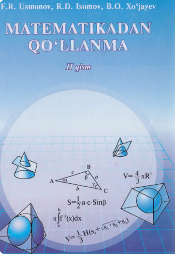 Matematikadan qo'llanma 2 qism
