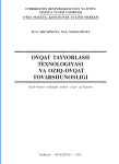 Ovqat tayyorlash texnologiyasi va oziq-ovqat tovarshunosligi