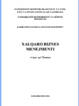 Xalqaro biznes menejmenti
