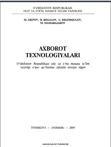 Axborot texnologiyalari