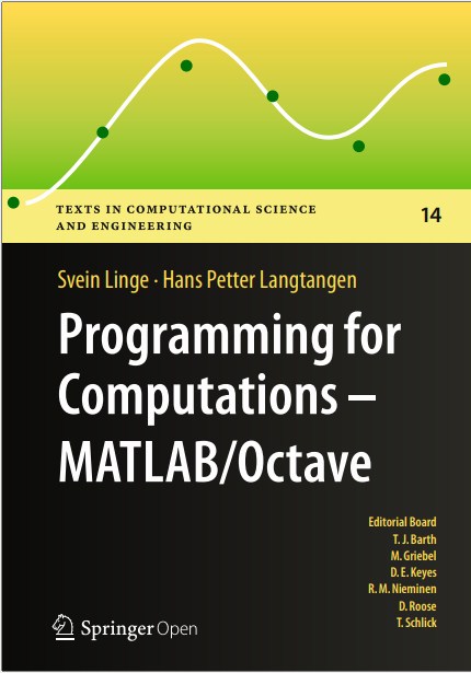 Programming for Computations - Matlab/Octave