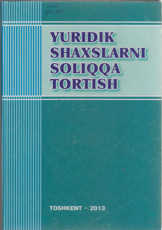 Yuridik shaxslarni soliqqa tortish