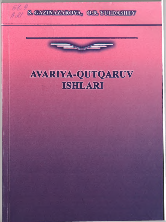 Avariya-qutqaruv ishlari